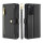 Handykette Xiaomi Hülle mit Band Handyhülle Kartenfächer PU Leder Umhängetasche Redmi Note 11 Pro / Redmi Note 12 Pro 4G Schwarz