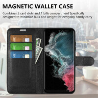 Hülle für Samsung Galaxy S23 Ultra Handyhülle Handy Tasche Klapphülle Flipcase