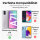 Handy Hülle mit Band Schutzhülle Handykette Seil Silikon Handy Tasche mit Schnur Samsung Galaxy A71 SM-A715 Grau