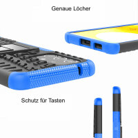 Hülle für Samsung Galaxy A53 5G - Schutzhülle Handyhülle Tasche Bumper  Case TPU Blau