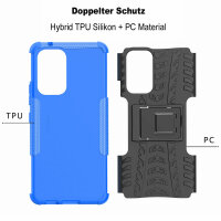 Hülle für Samsung Galaxy A53 5G - Schutzhülle Handyhülle Tasche Bumper  Case TPU Blau