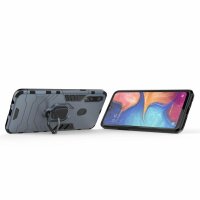 Handyhülle für Samsung Galaxy A32 5G – Ring Panzer Cover Türkis