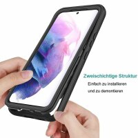 Schutz Hülle für Samsung Galaxy S22 5G, Handy Tasche Silikon Case Cover Bumper