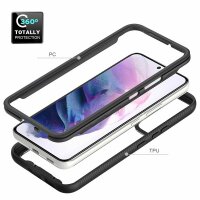Schutz Hülle für Samsung Galaxy S22 5G, Handy Tasche Silikon Case Cover Bumper