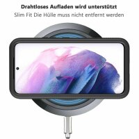 Schutz Hülle für Samsung Galaxy S22 5G, Handy Tasche Silikon Case Cover Bumper