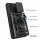 Outdoor Panzer Hülle Motorola Edge 40 Neo Handyhülle mit Kameraschutz Ringhalter Schwarz