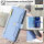 Handykette Xiaomi Hülle mit Band Handyhülle Kartenfächer PU Leder Umhängetasche Redmi Note 12 Pro 5G / Poco X5 Pro 5G Hellblau