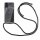 Handykette für Motorola Moto G22 Handyhülle mit Band Schutz Hülle Handy Tasche Schwarz