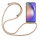 Handykette für Samsung Galaxy A54 5G Handyhülle mit Band Case Hülle mit Kordel Beige / Braun