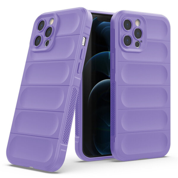 Handyhülle für Apple iPhone 12 Pro Max – Outdoor Case Lila