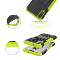 Outdoor Case Panzer Hülle Cover Huawei Handytasche Schutzhülle Handyhülle Handy Grün P20