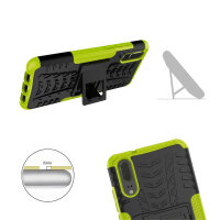 Outdoor Case Panzer Hülle Cover Huawei Handytasche Schutzhülle Handyhülle Handy Grün P20