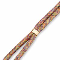 Handykette Realme C11 2021 Handyhülle mit Band Schutz Hülle Kordel Handy Tasche in Rainbow