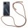 Handykette Realme C11 2021 Handyhülle mit Band Schutz Hülle Kordel Handy Tasche in Rainbow