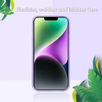 Handyhülle für Apple iPhone 14 Pro – Magnet Case Lila