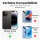 Handyhülle für Apple iPhone 14 Pro – Magnet Case Lila