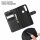 Handy Tasche Motorola Moto, Hülle Handyhülle Flip Cover Case Schutzhülle Etui BF Motorola Moto G8 Power Schwarz