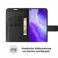 Oppo Find X3 Lite Hülle Handy Tasche Handyhülle Wallet Case Klapptasche Etui Neu