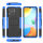 Xiaomi Redmi 10C, Schutz Hülle Handy Tasche Outdoor Case Back Cover TPU Bumper Blau