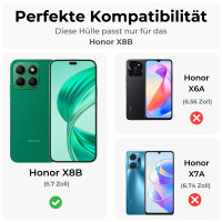 Carbon Hülle für Honor X8b Handyhülle Backcover TPU Silikon Bumper Handytasche