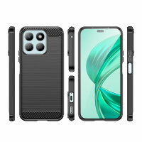 Carbon Hülle für Honor X8b Handyhülle Backcover TPU Silikon Bumper Handytasche