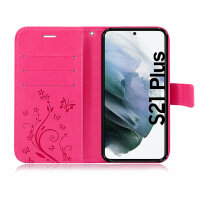 Handyhülle für Samsung Galaxy S21+ Plus 5G Hülle Handy Tasche Flip Case Etui TPU