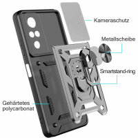 Handyhülle Xiaomi Redmi Note 10 Pro Handy Tasche Hülle Outdoor Silikon Bumper