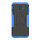 Handy Tasche für Samsung Galaxy Case Panzer Hülle Cover Schutzhülle Etui Bumper Galaxy J6+ Blau
