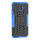 Handy Tasche für Samsung Galaxy Case Panzer Hülle Cover Schutzhülle Etui Bumper Galaxy J6+ Blau