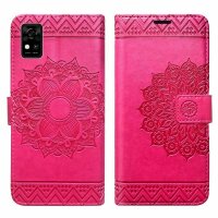Handy Tasche für ZTE Blade Hülle Schutzhülle Klapphülle Flip Case Schale Etui BF Pink Blade A31