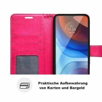 Handy Tasche für ZTE Blade Hülle Schutzhülle Klapphülle Flip Case Schale Etui BF Pink Blade A31