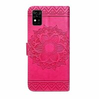 Handy Tasche für ZTE Blade Hülle Schutzhülle Klapphülle Flip Case Schale Etui BF Pink Blade A31