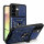 Outdoor Panzer Hülle für Samsung Galaxy S24+ mit Kameraschutz Ringhalter Bumper Blau