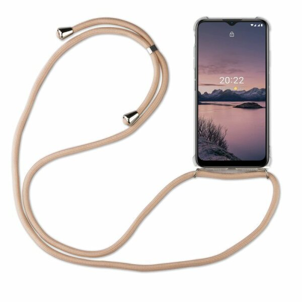 Handykette Nokia G11 / G21 Handyhülle mit Band Schutz Hülle Kordel Handy Tasche