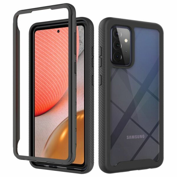 Schutz Hülle für Samsung Galaxy, Handy Tasche Silikon Case Backcover Bumper TPU Galaxy A72