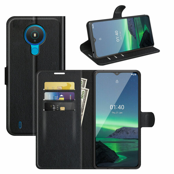 Nokia 1.4 Hülle Handy Tasche Handyhülle Wallet Case Klapptasche Handyhülle Etui