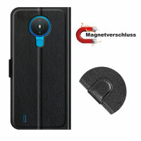 Nokia 1.4 Hülle Handy Tasche Handyhülle Wallet Case Klapptasche Handyhülle Etui