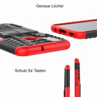 Outdoor Case Panzer Hülle Cover Huawei Handytasche Schutzhülle Handyhülle Handy Rot P Smart 2020