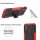 Outdoor Case Panzer Hülle Cover Huawei Handytasche Schutzhülle Handyhülle Handy Rot P Smart 2020