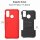 Outdoor Case Panzer Hülle Cover Huawei Handytasche Schutzhülle Handyhülle Handy Rot P Smart 2020