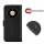 Handy Tasche Huawei Handyhülle Cover Case Klapp Schutz Hülle Etui Wallet Bumper Huawei Honor 9 Lite Schwarz