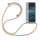 Handykette für Samsung S21 S22 S23 S24 FE Plus Ultra Handyhülle mit Band Hülle Galaxy S23 Ultra Beige / Braun