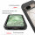 Google Pixel 8A Hülle Handyhülle 360° Grad Case Cover 2-teilig mit Folie