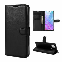ZTE Handy Tasche Flip Cover Case Buch Klapp Schutz Hülle Etui Wallet Buchtasche ZTE Blade A7 2020 Schwarz