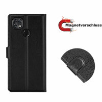 ZTE Handy Tasche Flip Cover Case Buch Klapp Schutz Hülle Etui Wallet Buchtasche ZTE Blade A7 2020 Schwarz