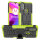 Hülle Motorola Moto E20, E30, E40 Schutzhülle Handytasche Handyhülle Silikon TPU Grün