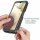 Panzer Hülle Handy Tasche 360 Grad TPU vollschutz mit Integriertem Displayschutz Samsung Galaxy A12 / M12