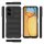 Hülle für Xiaomi Handyhülle Outdoor Case Handy Tasche Silikon Back Cover Bumper Schwarz Redmi 13C / Poco C65