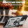 Outdoor Panzer Hülle Motorola Edge 40 Handyhülle mit Kameraschutz Ringhalter Silber