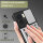 Outdoor Panzer Hülle Motorola Edge 40 Handyhülle mit Kameraschutz Ringhalter Silber